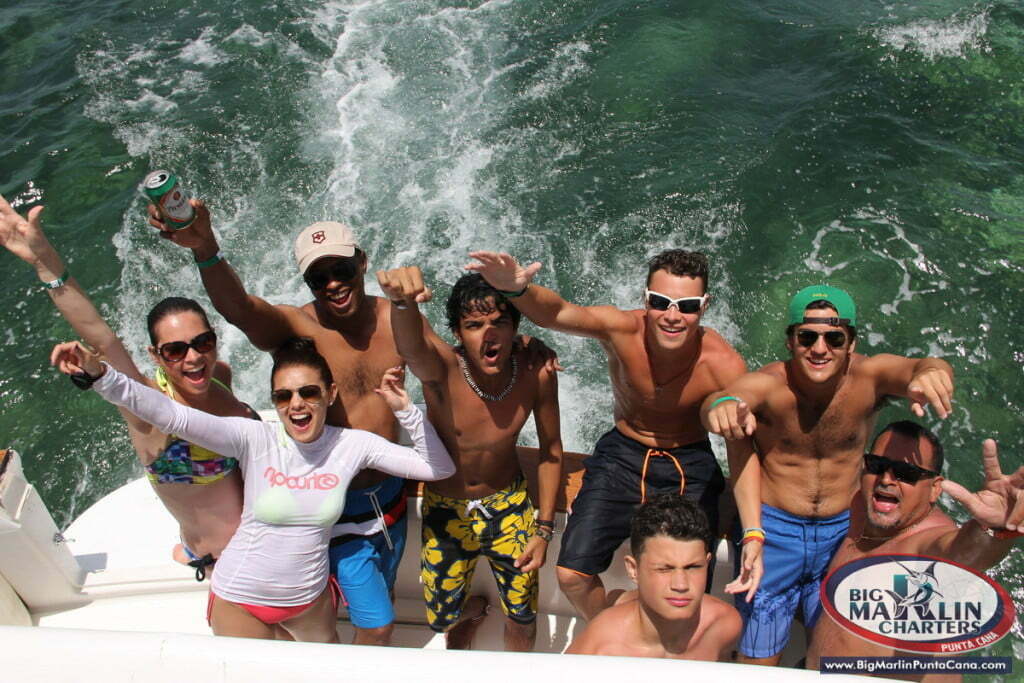 Family Boat party rent yacht for party boat in Punta Cana