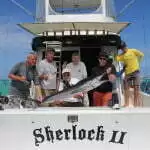 White Marlin fishing charter in Punta cana boat Sherlock