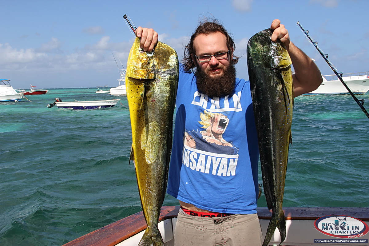 A family fishing trip in the Dominican Republic