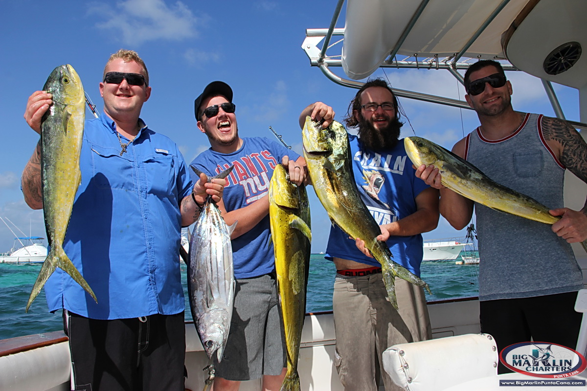 Family Fishing in Dominican Republic