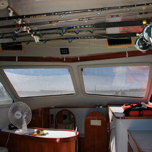 Interior fishing baot Sherlock 39 feet for Deep sea fishing Dominican Republic