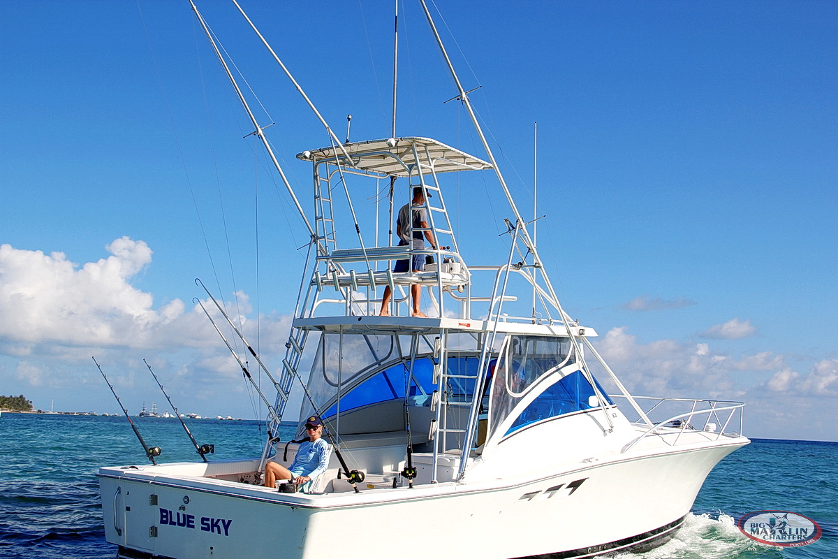 New fishing boat Blue Sky in our fleet Big Marlin Charters