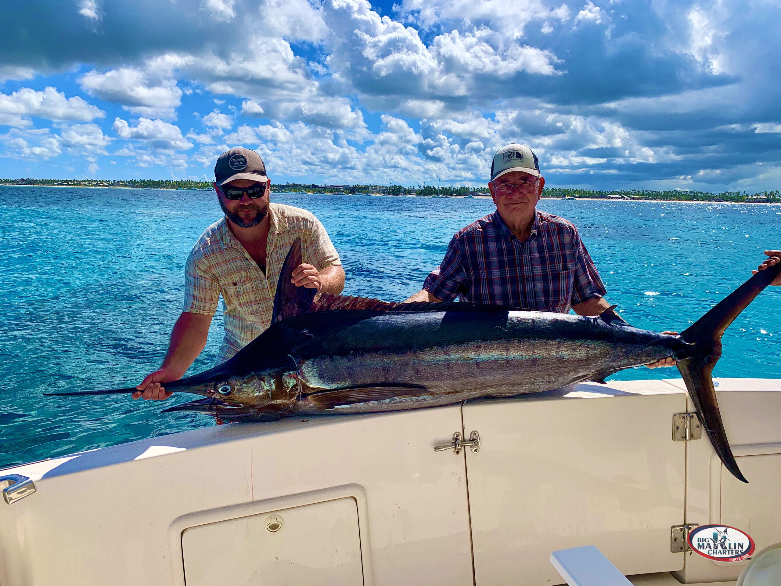 Blue Marlin aboard sport fishing yacht excursion