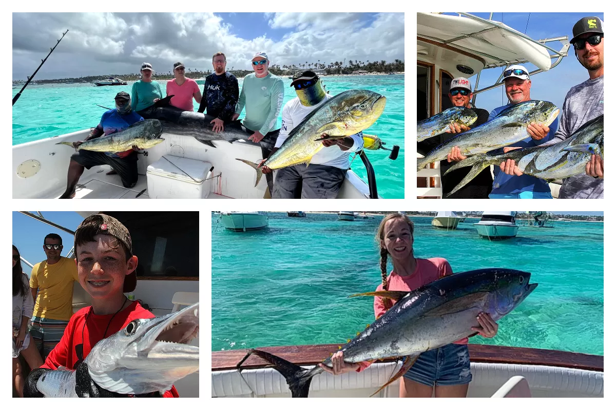 Deep sea fishing in the Dominican Republic 