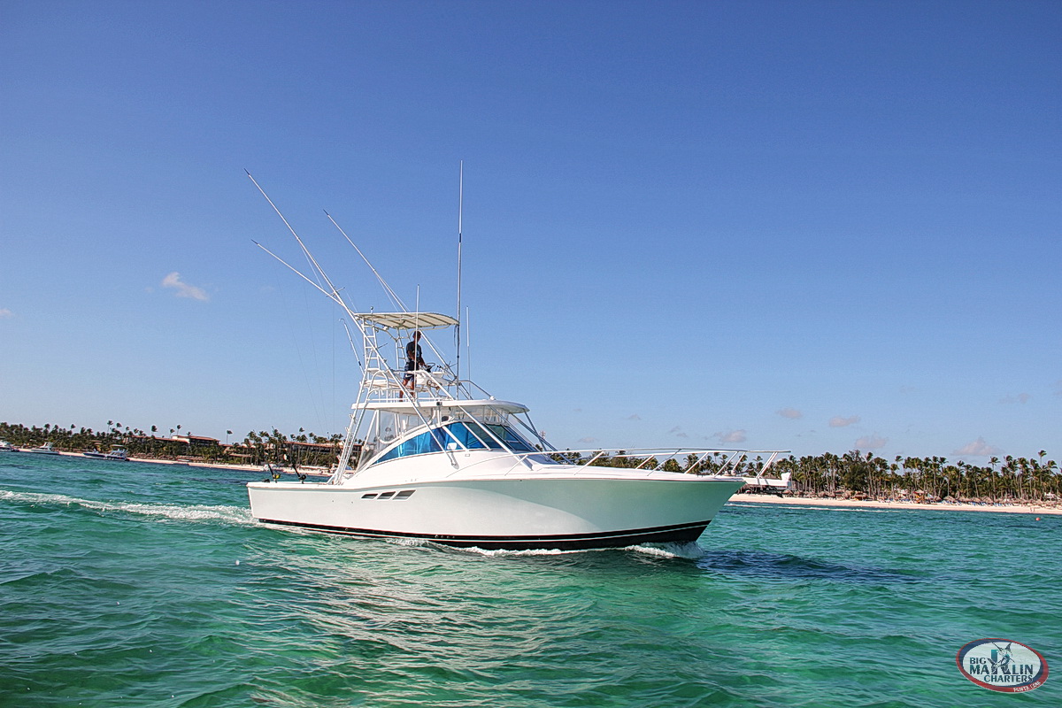 Punta Cana - bavaro fishing charters boat Blue Sky