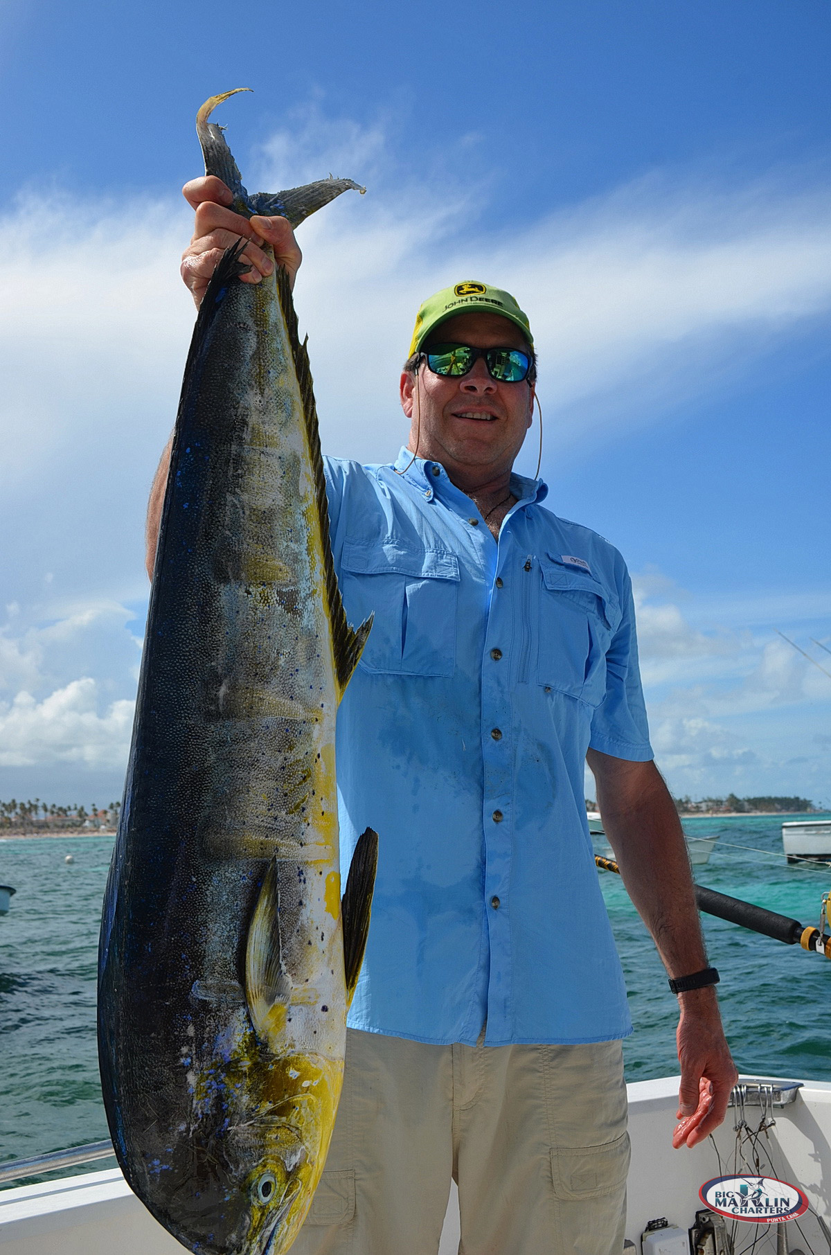 Back from fishing charters with big fish Dorado