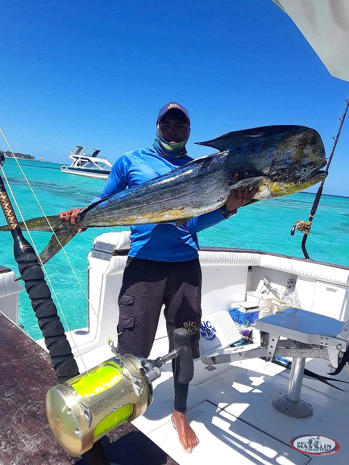 Big Dorado aboard Fortuna fishing boat