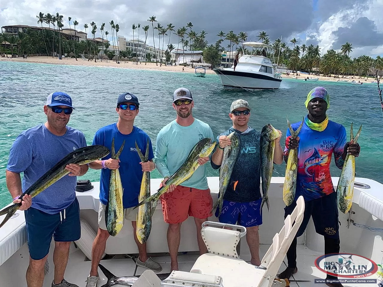 all inclusive fishing in Punta Cana Blue Sky boat